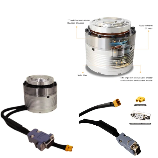 Moteur sans cadre de 80 mm, moteur de sortie à couple élevé pour moteur exosquelette